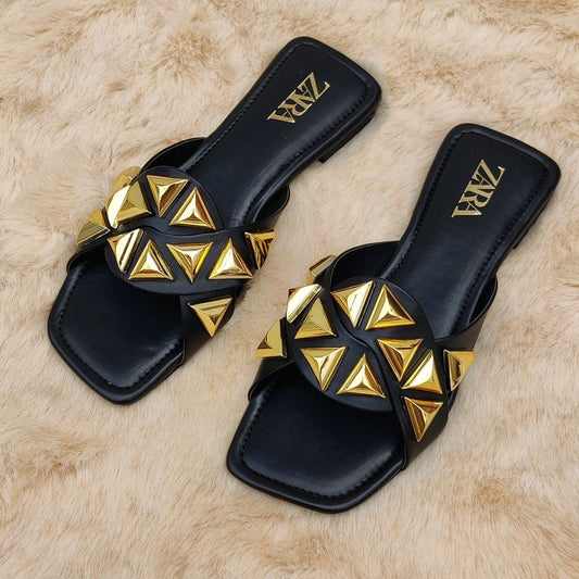 Studded sandals