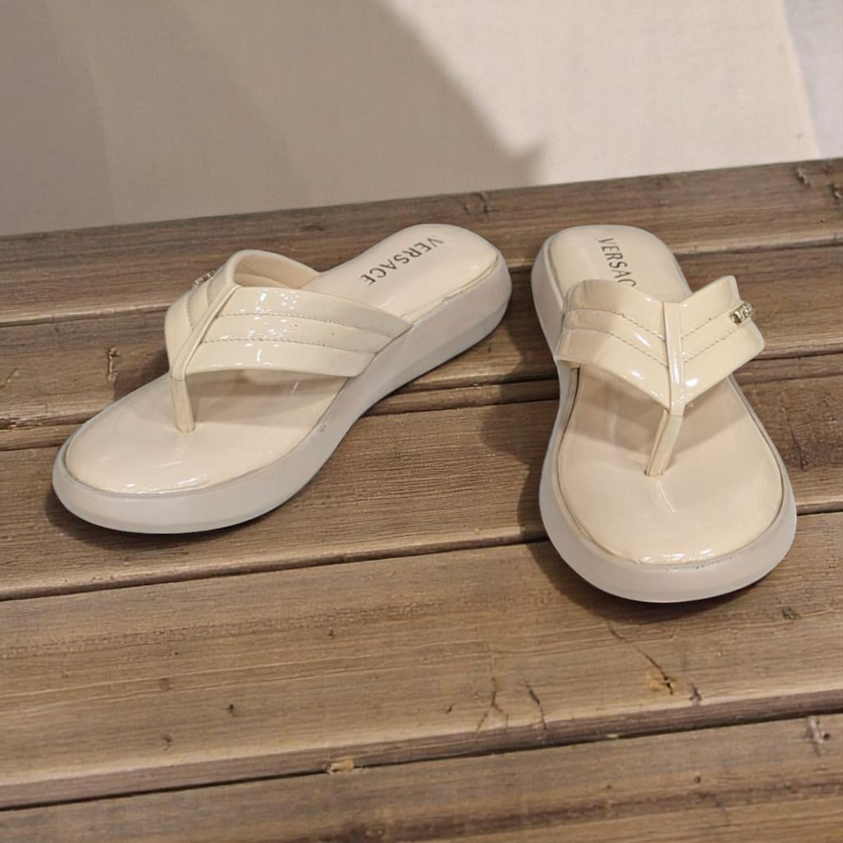 Wedges Heel With Stone Mesh Soft Sole Fone Medicated Sandals