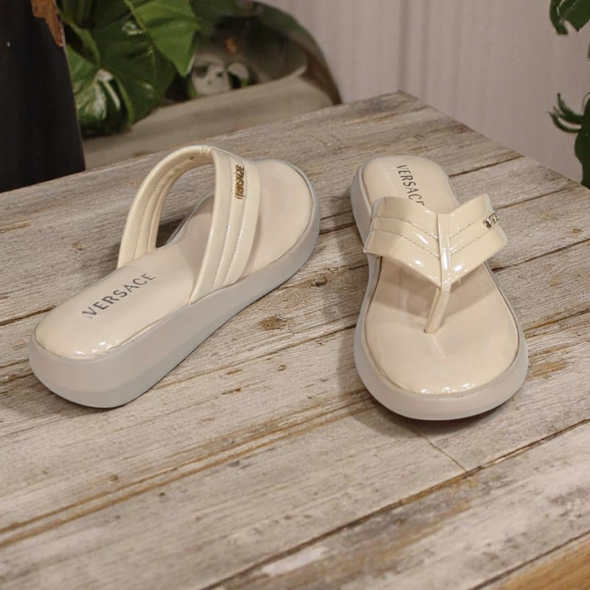 Wedges Heel With Stone Mesh Soft Sole Fone Medicated Sandals