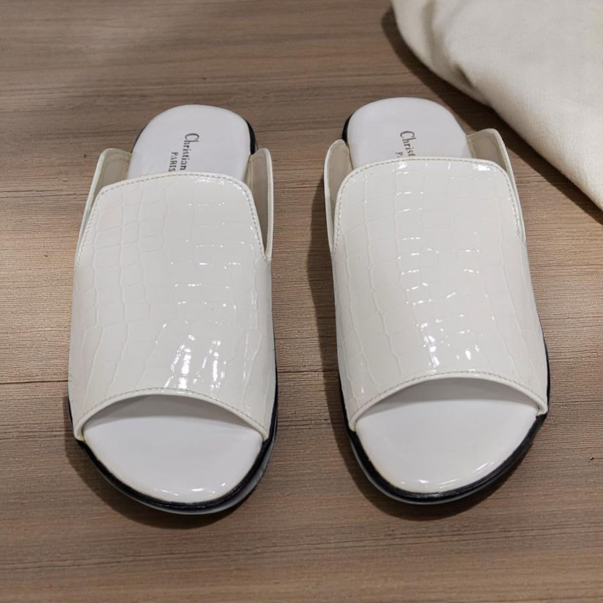 Wedges Heel With Stone Mesh Soft Sole Medicated Sandals