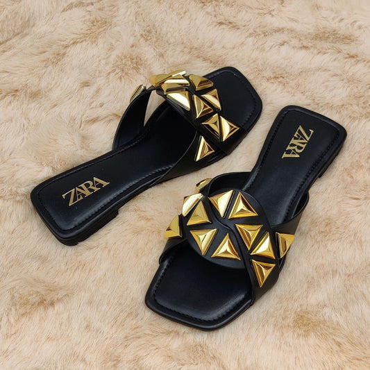 Studded sandals