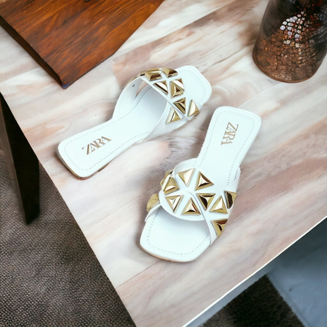 Studded sandals