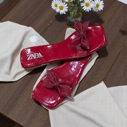 Flat Sandals Red Luxury Designs Sandals